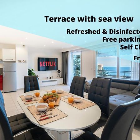 Apartamento Monaco Border, Terrace, Sea view, Parking Beausoleil Exterior foto