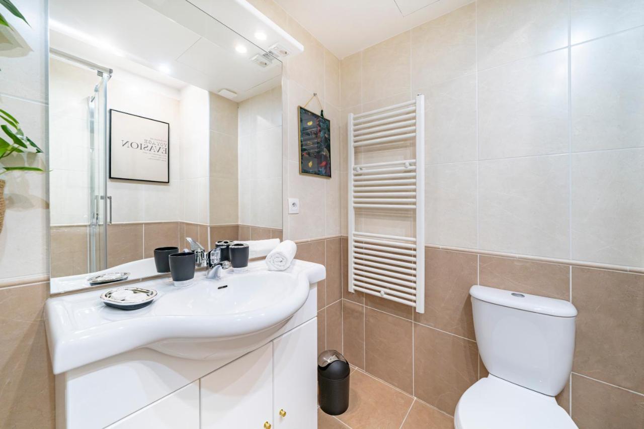 Apartamento Monaco Border, Terrace, Sea view, Parking Beausoleil Exterior foto